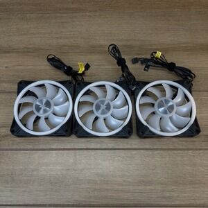 CORSAIR iCUE LINK QL120 RGB 120mm Case Fan - Black (3-Pack)